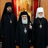 Представители Эстонской Православной Христианской Церкви посетили Патриарха Иерусалимского